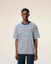 Charger l'image dans la galerie, AMI T-shirt Marinière Ami de Coeur Encre Blanc
