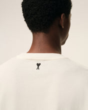 Charger l'image dans la galerie, AMI T-shirt Imprimé Signature Blanc Creme