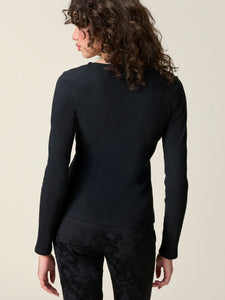 Rouje Cardigan Marli en Maille Pointelle Tempête