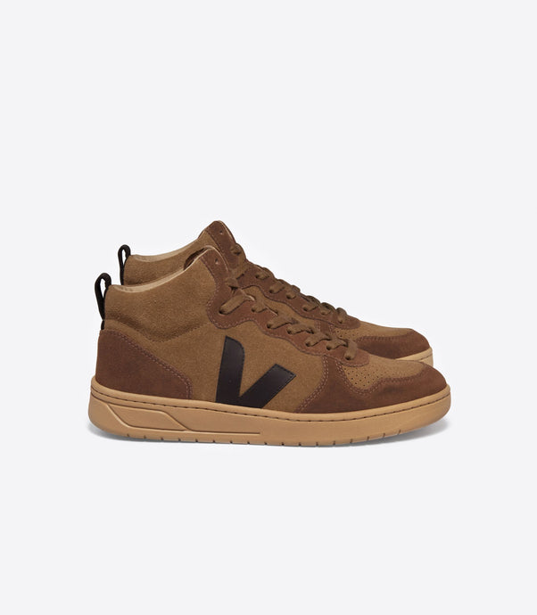 VEJA V-15 Suede Brown black