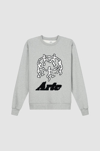Arte Sweatshirt Cohen Pixel Dancers Grey