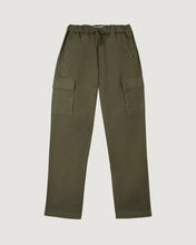 Charger l&#39;image dans la galerie, Maison Labiche Pantalon Arcade Cargo en Twill Camo Green