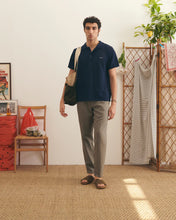 Charger l&#39;image dans la galerie, Maison Labiche Pantalon Arcade Canvas Dark Mole