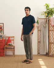 Charger l&#39;image dans la galerie, Maison Labiche Pantalon Arcade Canvas Dark Mole