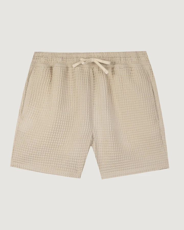 Maison Labiche Short Hérelle Gaufré Dust Green