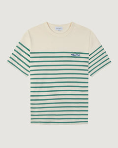 Maison Labiche T-Shirt Marinière Aperitivo Ivory
