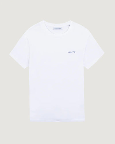 Maison Labiche T-Shirt Popincourt Basta White