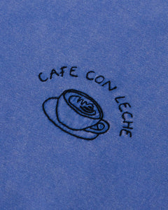 Maison Labiche T-Shirt Popincourt Cafe Blue Washed