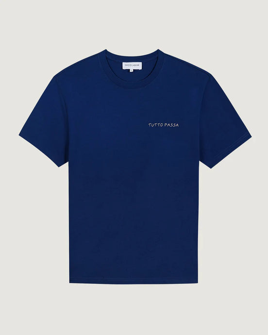 Maison Labiche T-Shirt Popincourt Tutto Ultramarine