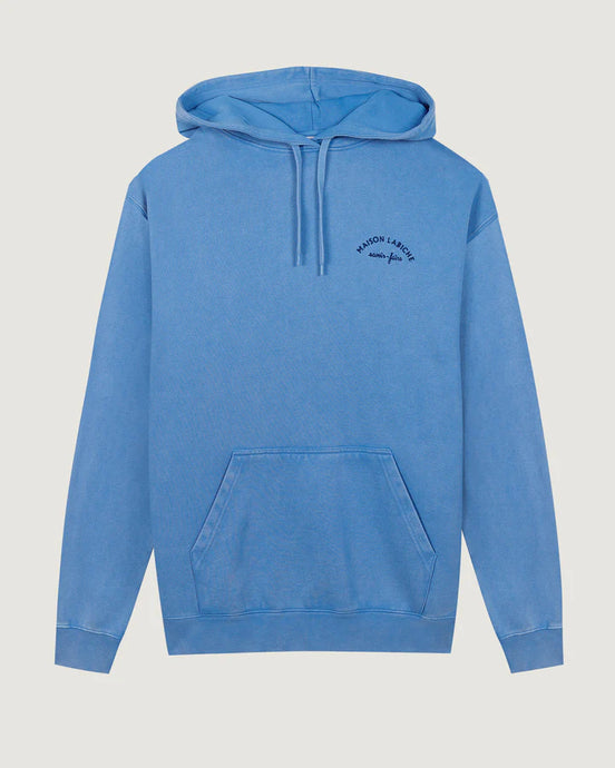 Maison Labiche Hoodie Réamur Manufacture Blue Washed