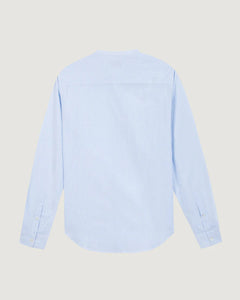 Maison Labiche Chemise Rennes en Lin Stripes Blue