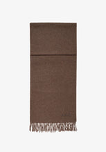 Charger l'image dans la galerie, A.P.C. Echarpe Ambroise Brodée Marron