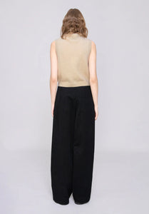A.P.C. Gilet Alyson en Laine Ecru