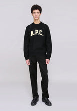 Charger l&#39;image dans la galerie, A.P.C. Pull Jay en Laine Noir