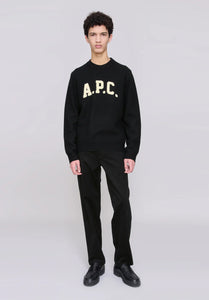 A.P.C. Pull Jay en Laine Noir