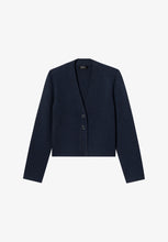 Charger l&#39;image dans la galerie, A.P.C. Cardigan Anna en Laine Dark Navy