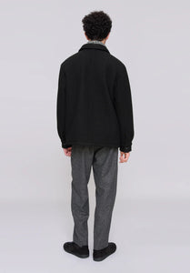 A.P.C. Veste Emile Logo en Laine Noir