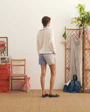 Charger l&#39;image dans la galerie, Maison Labiche Pull Fournière en Crochet Ivory