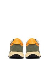 Charger l'image dans la galerie, Autry Sneakers Reelwind Low Nylon Green Orange 3T08