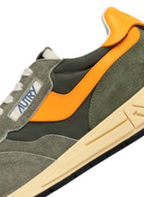 Charger l'image dans la galerie, Autry Sneakers Reelwind Low Nylon Green Orange 3T08