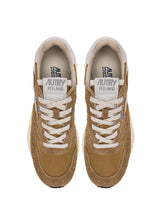 Charger l'image dans la galerie, Autry Sneakers Reelwind Low Nylon White Curry NC31