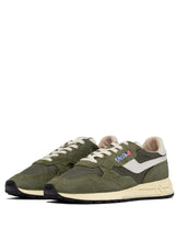 Charger l'image dans la galerie, Autry Sneakers Reelwind Low Nylon White Sage NC37