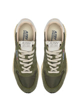 Charger l'image dans la galerie, Autry Sneakers Reelwind Low Nylon White Sage NC37