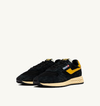 Charger l&#39;image dans la galerie, Autry Sneakers Reelwind Low Nylon Black Yellow UT21