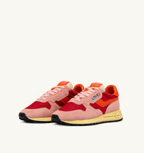 Charger l&#39;image dans la galerie, Autry Sneakers Reelwind Low Suede Mesh Lava ES01