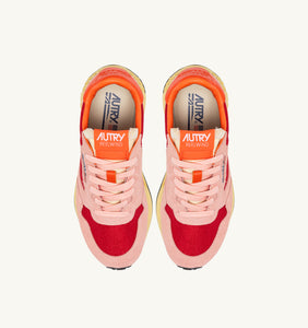 Autry Sneakers Reelwind Low Suede Mesh Lava ES01