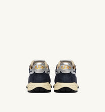 Charger l&#39;image dans la galerie, Autry Sneakers Reelwind Low Nylon Leather Space Silver MU02