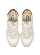 Charger l&#39;image dans la galerie, Autry Sneakers Reelwind Low Nylon Pony White Leo EP01