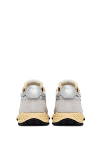 Autry Sneakers Reelwind Low Nylon Silver MU01