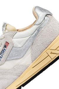 Autry Sneakers Reelwind Low Nylon Silver MU01