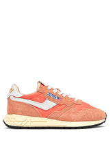 Charger l&#39;image dans la galerie, Autry Sneakers Reelwind Low Nylon White Peachp NC35