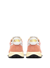 Charger l&#39;image dans la galerie, Autry Sneakers Reelwind Low Nylon White Peachp NC35