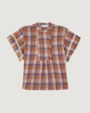 Charger l&#39;image dans la galerie, Maison Labiche Blouse Mandel Gauze Square Design