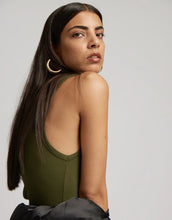 Charger l&#39;image dans la galerie, Colorful Standard Debardeur Organic Rib Tank Dusty olive