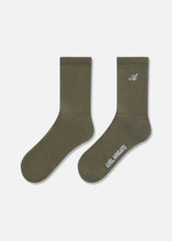 Charger l&#39;image dans la galerie, Axel Arigato Chaussettes Signature Stone Brown