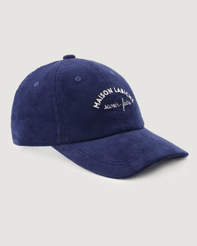 Maison Labiche Casquette Beaumont Velvet Midnight Blue