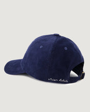 Charger l&#39;image dans la galerie, Maison Labiche Casquette Beaumont Velvet Midnight Blue
