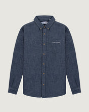 Charger l&#39;image dans la galerie, Maison Labiche Chemise Bonne Graine en Flanelle Slate Blue