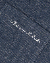 Charger l&#39;image dans la galerie, Maison Labiche Chemise Bonne Graine en Flanelle Slate Blue