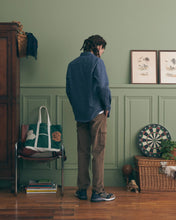 Charger l&#39;image dans la galerie, Maison Labiche Chemise Bonne Graine en Flanelle Slate Blue