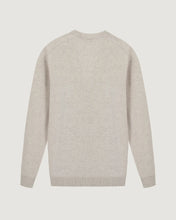 Charger l&#39;image dans la galerie, Maison Labiche Cardigan en Laine Patch Coeur Cement