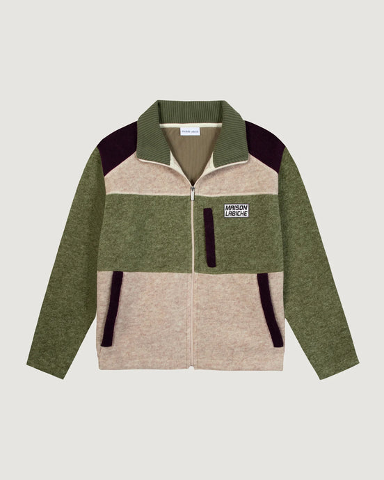 Maison Labiche La Polaire Menans en Laine Oak Green