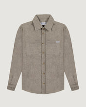 Charger l&#39;image dans la galerie, Maison Labiche Surchemise Monge en Flanelle de Laine Cement
