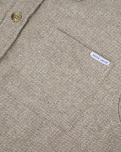 Charger l&#39;image dans la galerie, Maison Labiche Surchemise Monge en Flanelle de Laine Cement