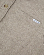 Charger l'image dans la galerie, Maison Labiche Surchemise Monge en Flanelle de Laine Cement