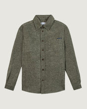 Charger l&#39;image dans la galerie, Maison Labiche Surchemise Monge en Flanelle de Laine Oak Green